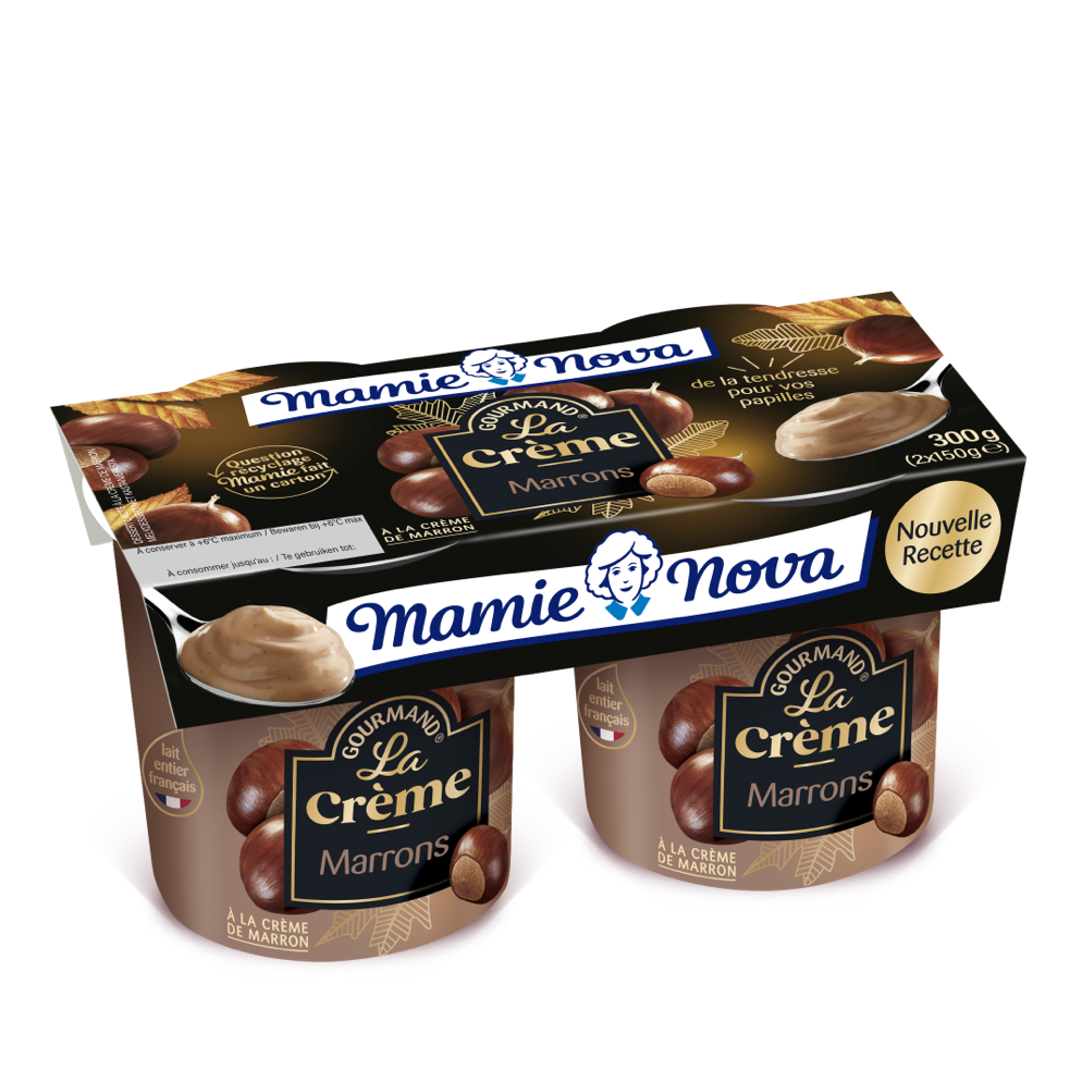 Crème praliné Mamie Nova 125g - Lobet