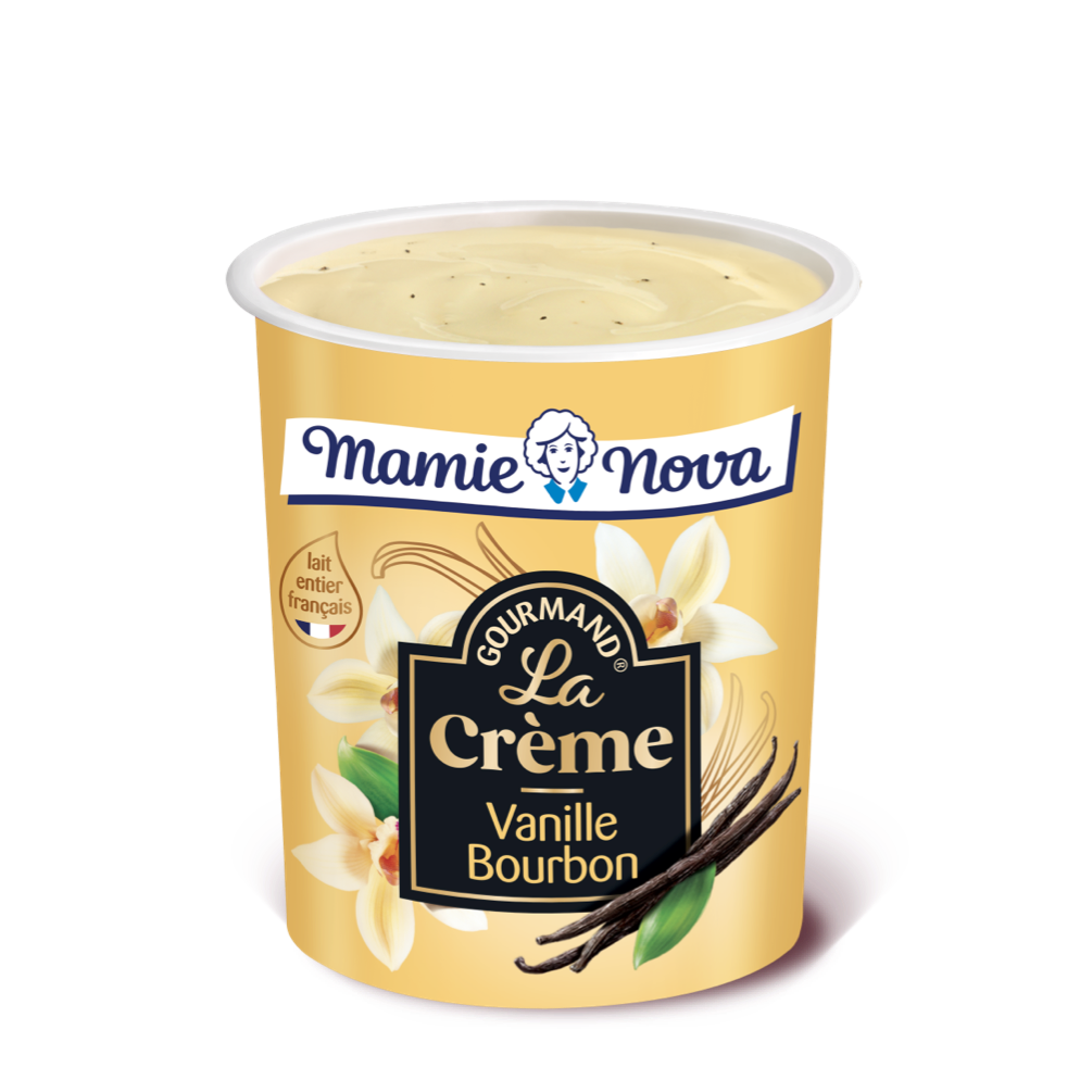 Crème vanille Mamie Nova 125g - Lobet